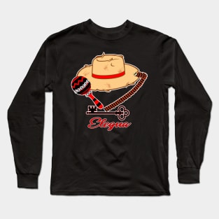 Elegua Eshu Sombrero Long Sleeve T-Shirt